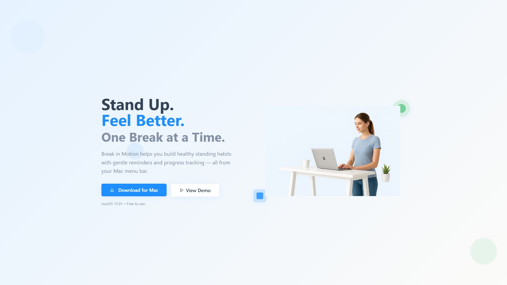 Break in Motion - AI Tool