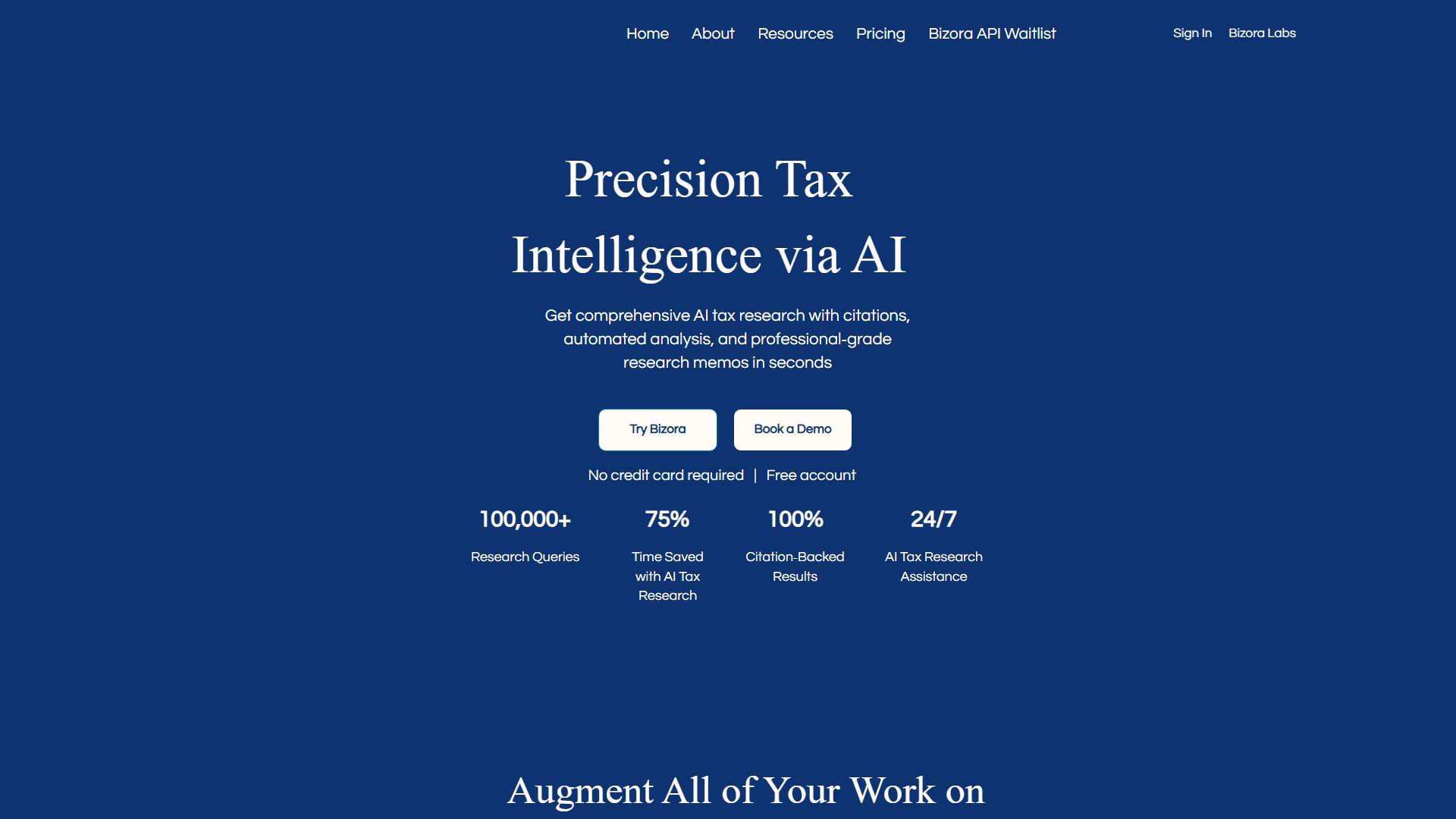 Bizora Inc. - AI Tool